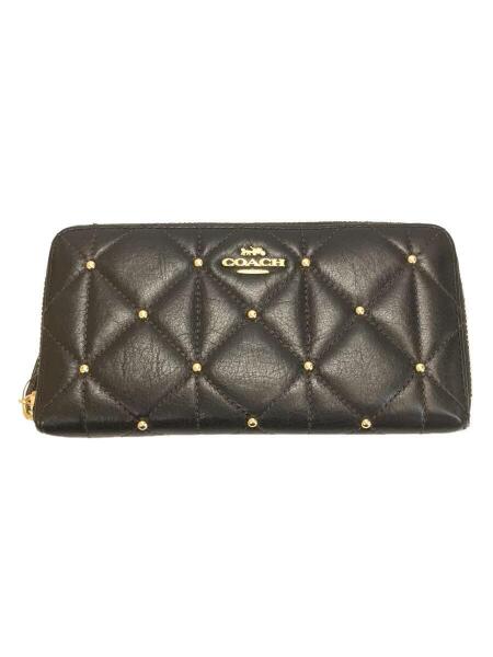 COACH(コーチ) / 長財布/レザー/BLK/レディース/F15763 | 中古品の販売