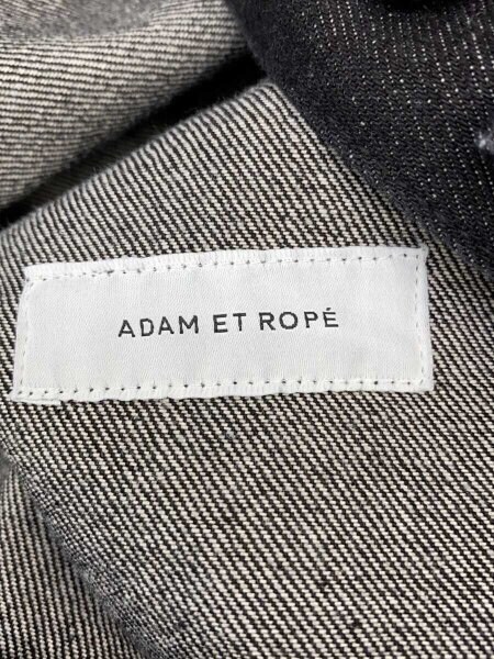 ADAM ET ROPE / 23AW/Gジャン/L/コットン/IDG/無地/GML-13130-B ADAM ET ROPE(アダムエロペ) / 23AW/ビッグシルエットデニムジャケット