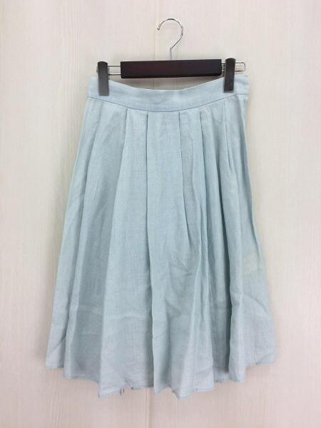 Banner Barrett バナーバレット スカート 36 リネン ミズイロ 青 バナーバレット セカスト 中古 セカンドストリート 衣類 家具 家電等の買取と販売ならセカンドストリート お問い合わせ番号