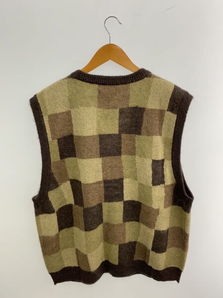 STUSSY(ステューシー) / wobbly check sweater vest ニットベスト(薄手 