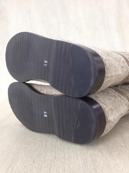 HENRY CUIR(アンリークイール) / ブーツ/37/BEG/ハラコ/美品 | 中古品 