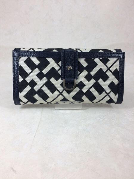 TOMMY HILFIGER(トミーヒルフィガー) / 長財布/キャンバス/NVY/総柄 