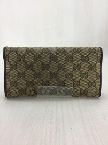 GUCCI(グッチ) / 長財布/キャンバス/BRW/総柄/GGキャンバス/291099