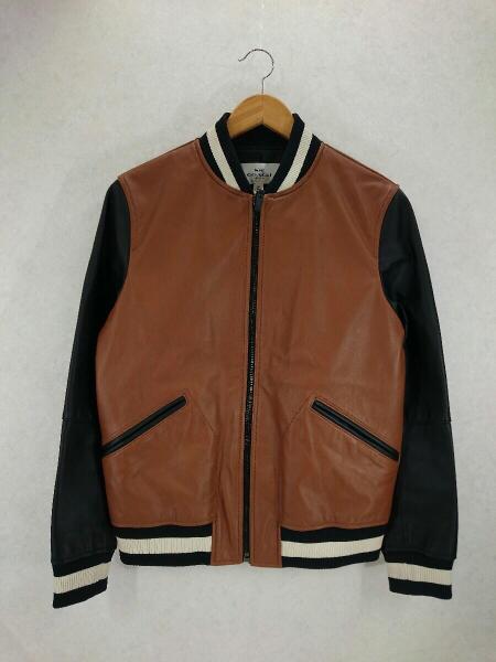COACHレザーヴァーシティジャケットXS