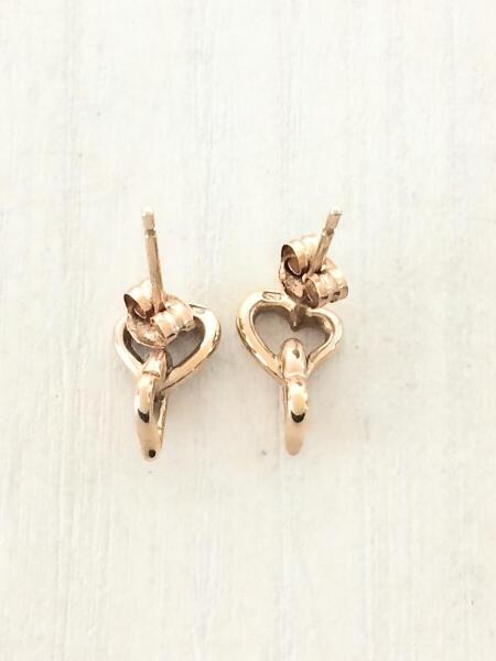 Samantha Tiara(サマンサティアラ) / ハートモチーフピアス/K18/GLD 