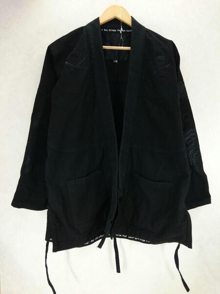 NEIGHBORHOOD SHOYOROLL ブラックカジュアルジャケット NEIGHBORHOOD(ネイバーフッド) / 19SS/×SHOYOROLL NHSR.DOGI/C-JKT