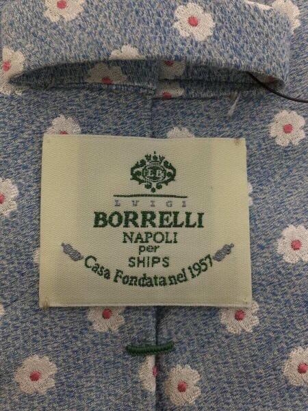 LUIGI BORRELLI(ルイジボレッリ) / per SHIPS/ネクタイ/シルク/GRY