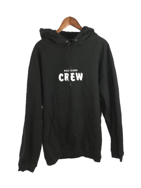 BALENCIAGA(バレンシアガ) / LOGO HOODIE/パーカー/XL/コットン/BLK 