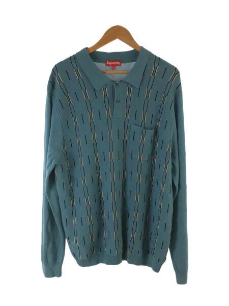 Supreme(シュプリーム) / 18AW/Vertical Stripe Knit LS Polo 