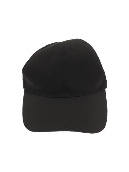 PRADA(プラダ) / ベースボールキャップ/FREE/ナイロン/BLK/RN98339