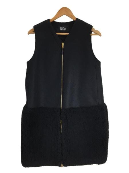【新品・未使用】THE RERACS ボアベスト　黒 中古・古着通販】THE RERACS (ザ リラクス) ボアベスト ブラック