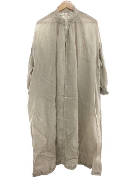 nest Robe(ネストローブ) / 22SS/リネンスモックワンピース/シミ有