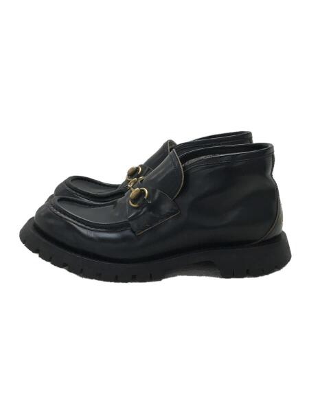 R*o様 ［新品　未使用］Gucci ブラックジッパーブーツ gucci グッチサイドジップブーツ ブラックグイディサイドゴア
