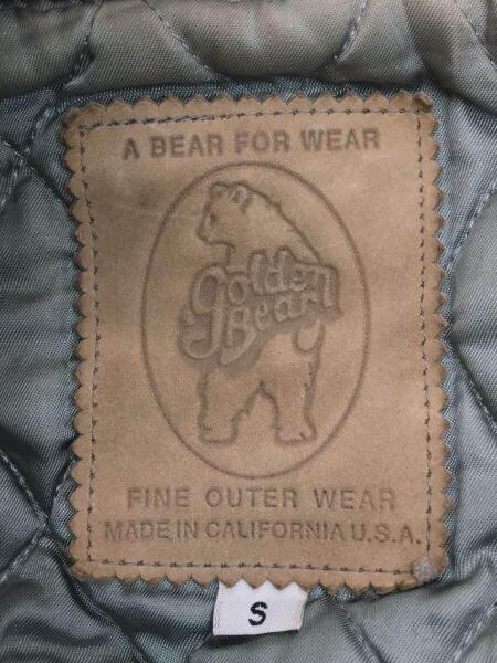 GOLDEN BEAR(ゴールデンベアー) / 80s～90s/革タグ/袖レザースタジャン