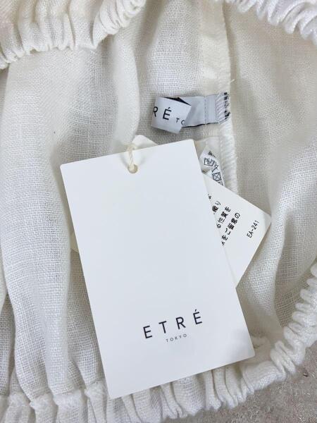 新品未使用 Etre Tokyo リネンバルーンブラウス ブラック 【公式通販】