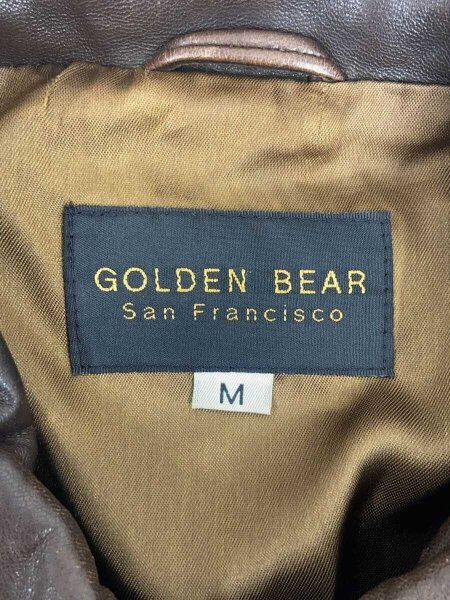 最後の値下げ！　Golden Bear レザージャケット 38 GOLDEN BEAR(ゴールデンベアー) / スイングトップ/レザージャケット
