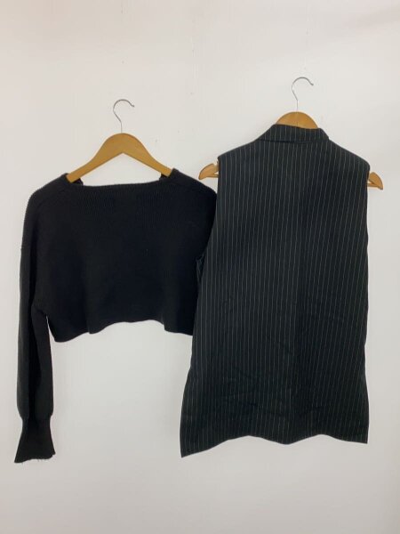 AMERI(アメリヴィンテージ) / ASSORTMENT KNIT BOLERO WITH VEST/FREE 