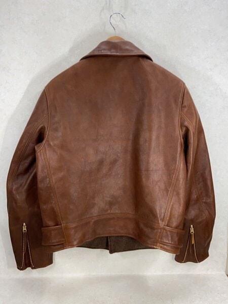 BUCO / jh-1/ダブルライダースジャケット/42/レザー/BRW// BUCO(ブコ) / jh-1/ダブルライダースジャケット/42/レザー/BRW