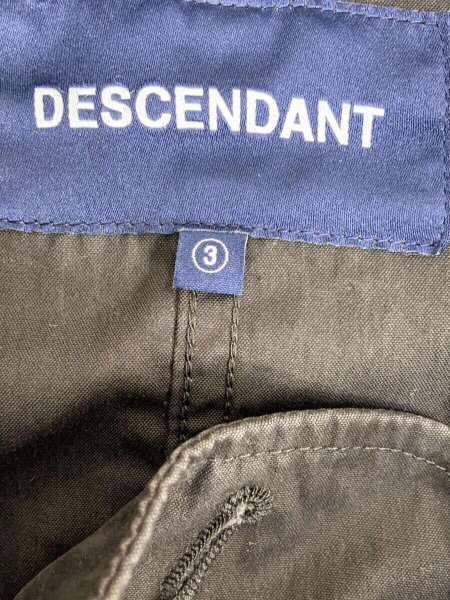DESCENDANT(ディセンダント) / 24AW/D-65/OXFORD COAT/モッズコート/3