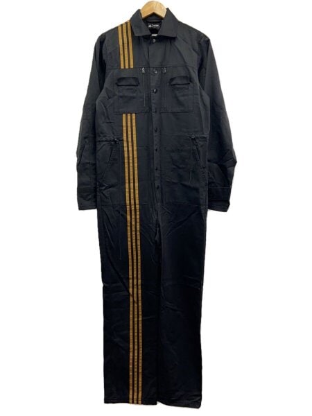 adidas / ×IVY PARK/4All 3-Stripe Jumpsuit/XXS/コットン/BLK/GV1839 adidas(アディダス) / ×IVY PARK/4All 3-Stripe Jumpsuit/XXS/コットン