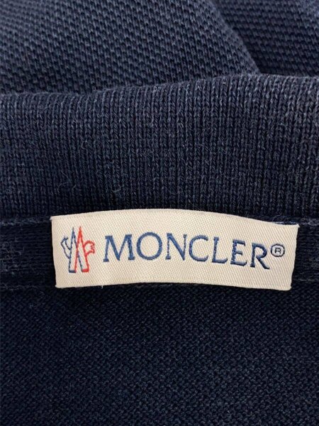 MONCLER(モンクレール) / MAGLIA POLO/ポロシャツ/S/コットン/NVY