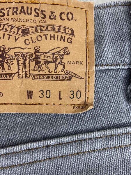 Levi’s / 94年製/先染/517/オレンジタブ/ブーツカットパンツ/30/デニム/GRY/517-2053 Levi's(リーバイス) / 94年製/先染/517/オレンジタブ/ブーツカット