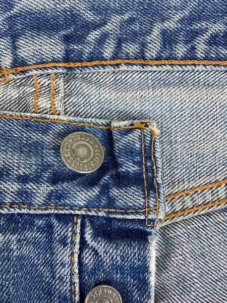 Levi's(リーバイス) / 501/BIG E後期/平行ステッチ/ボタン裏6/イエロー