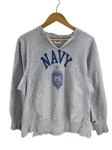 Champion(チャンピオン) / 80s/トリコタグ/navy/染み込み/スウェット/M 
