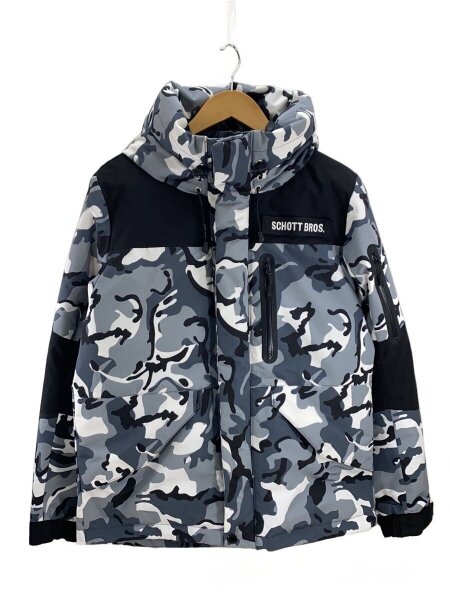Schott(ショット) / 2TONE DOWN PARKA/ダウンジャケット/S/ナイロン 