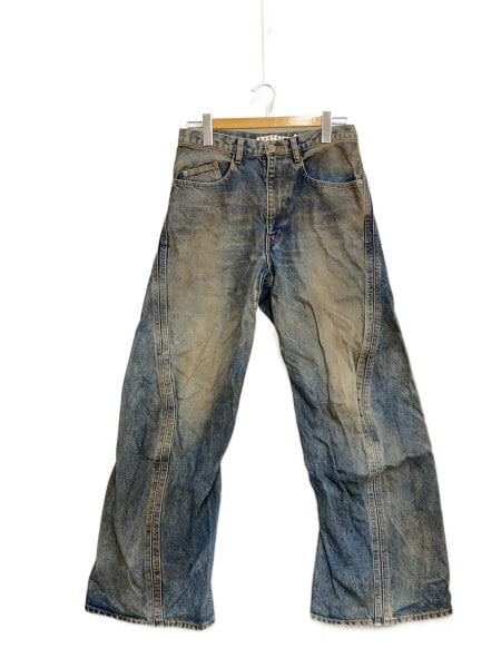 NVRFRGT(ネヴァーフォーゲット) / 3D Twisted Wide Leg Jeans/2/デニム 