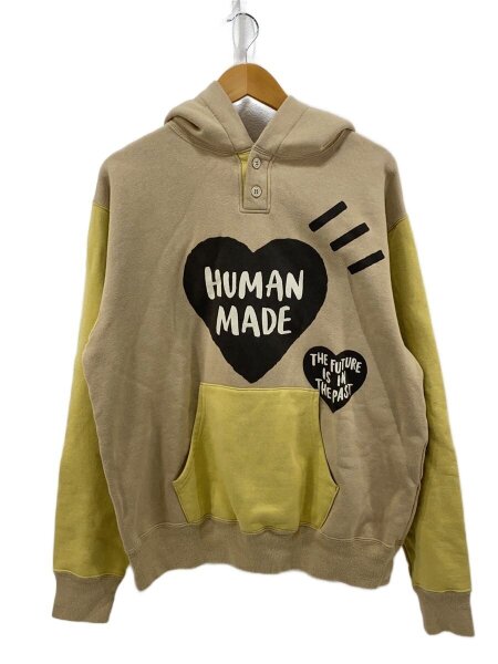 HUMAN MADE(ヒューマンメイド) / COLORBLOCK HOODIE/パーカー/L 
