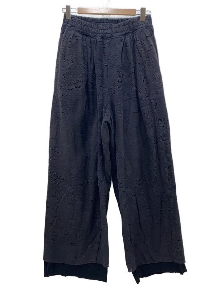 ANCELLM(アンセルム) / 26SS/AGING LACE DOUBLE PANEL SLACKS/1
