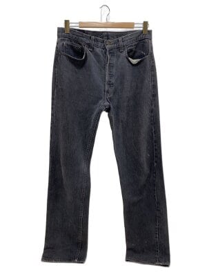 Levi's(リーバイス) / 80s/USA製/先染め/ブラックストライプ/デニム