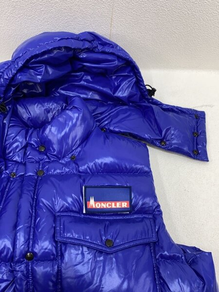 MONCLER(モンクレール) / ANCHETA/ダウンベスト/3/ナイロン/BLU