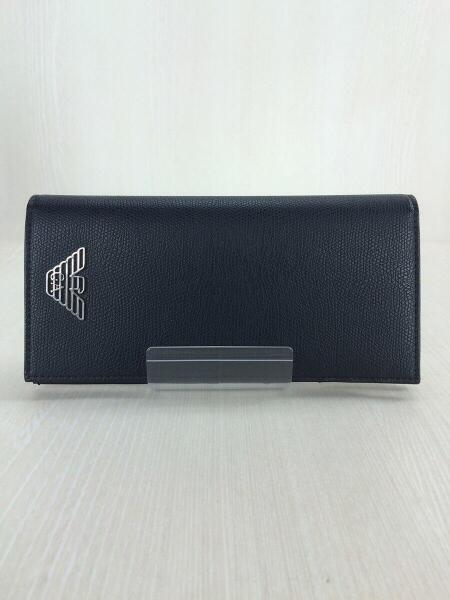 【新品未使用】エンポリオアルマーニ ネービー 長財布 イーグルロゴ 財布】エンポリオアルマーニ 長財布 イーグルモチーフ｜贈る人のセンス