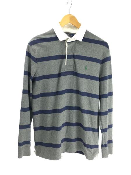 POLO RALPH LAUREN(ポロラルフローレン) / ポロシャツ/M/コットン/GRY 