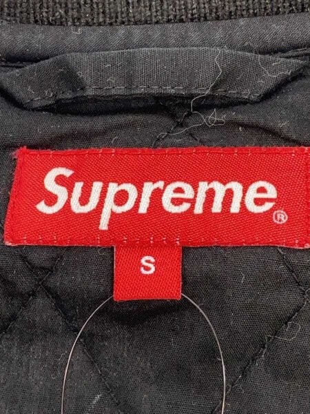 Supreme(シュプリーム) / キルティングジャケット/S/コットン/BLK/花柄 
