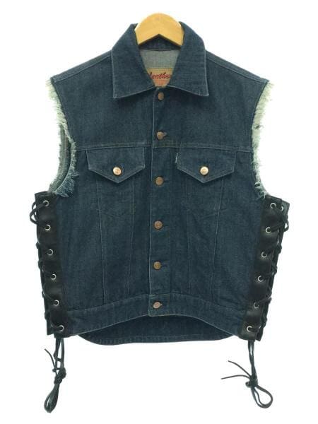 KADOYA デニムベスト LL