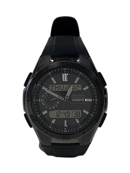 CASIO(カシオ) / ソーラー腕時計・WAVECEPTOR/ラバー/BLK/WVA-M650B 