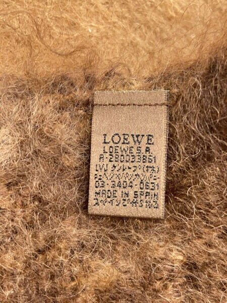 LOEWE マフラー ブラウン系 モヘアウール 楽天市場】【最大2万円OFF