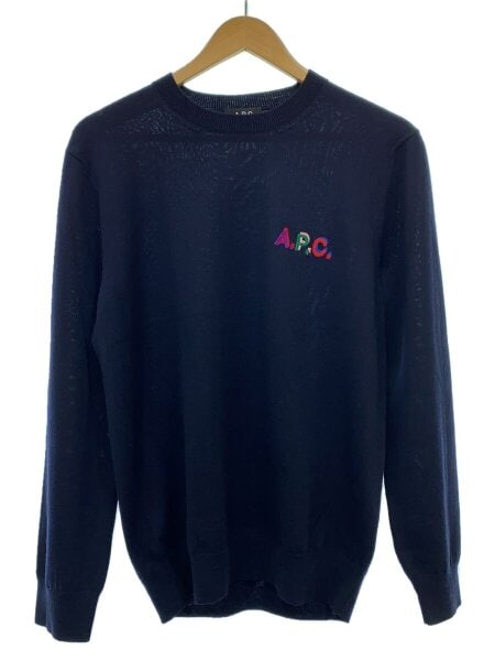 A.P.C.(アーペーセー) / ニット・セーター(薄手)/S/ウール/NVY/24236-1 