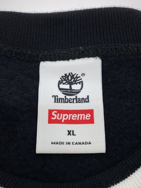 Supreme(シュプリーム) / 21SS/Timberland Crewneck/XL/コットン/BLK 