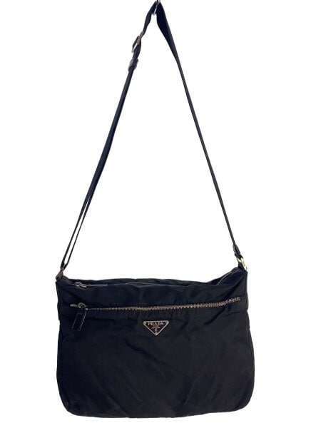 PRADA(プラダ) / ショルダーバッグ/--/BLK/表面汚れ有/BT0421 | 中古品 