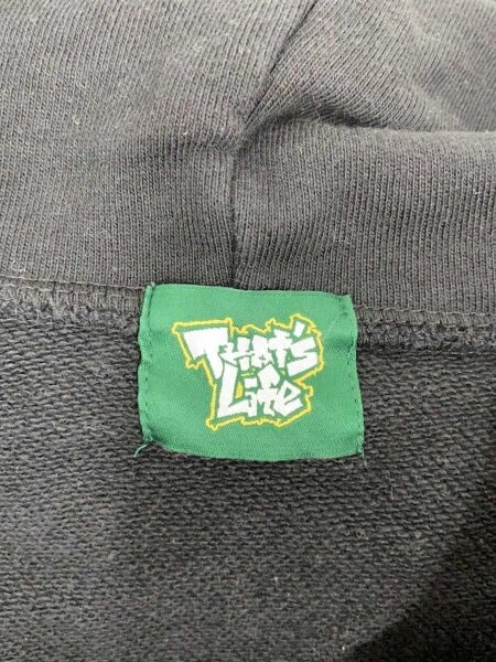 That's life(ザッツライフ) / ジップパーカー/XL/コットン/BLK/TF-2445