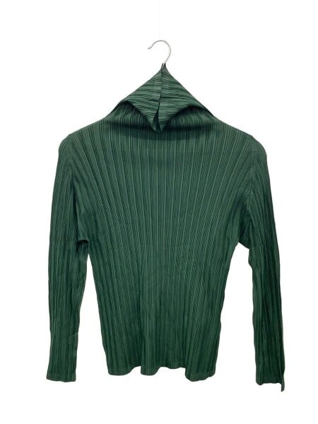 プリーツプリーズ PLEATS PLEASE イッセイミヤケ ジャケット 緑 PLEATS