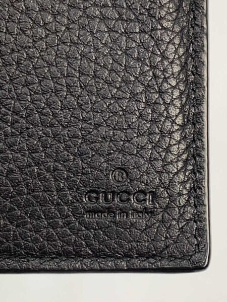 GUCCI(グッチ) / 長財布_インターロッキングG/レザー/BLK/コバひび割れ 
