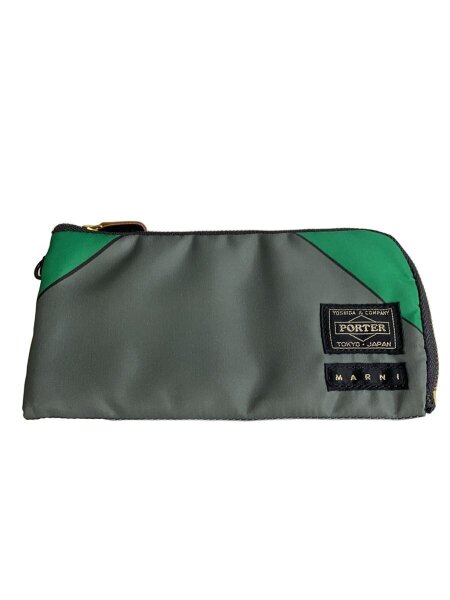 PORTER(ポーター) / 長財布/ナイロン/GRY/×MARNI | 中古品の販売・通販 