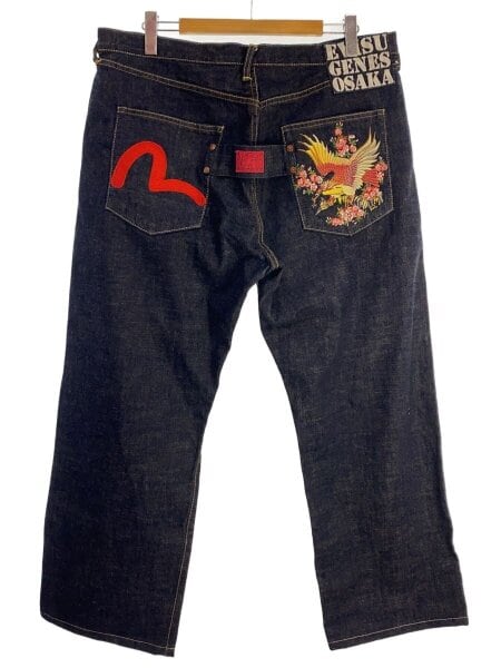 EVISU(エヴィス) / EVISU GENES OSAKA/ボトム/40/コットン/IDG/鳳凰/赤 