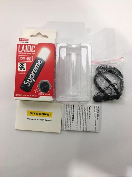 Supreme NITECORE Magnetic Flashlight 黒 Supreme Nitecore Mini