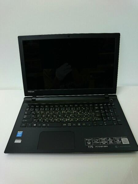 dynabook T75/TB/プレシャスブラック/PT75TBP-BWA 東芝 dynabook T75